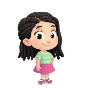 A little girl's avatar in an stunning personalized book for mothers and their children.