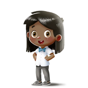 A boy, the main character of a customized 6th birthday book, an ideal DIY birthday gift for kids.