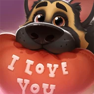 A story about your dog offering you emotional support. From a custom dog book - the best gift for birthdays or just because.