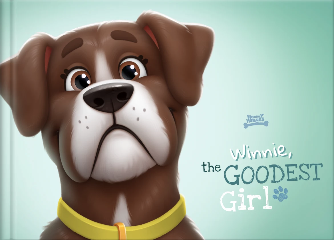 Personalized Dog Book Starring Your Dog Hooray Heroes