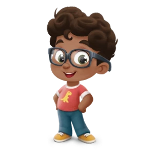 The boy who stars in a personalized book for one kiddo full of positive affirmations. The perfect gift for any occasion! 
