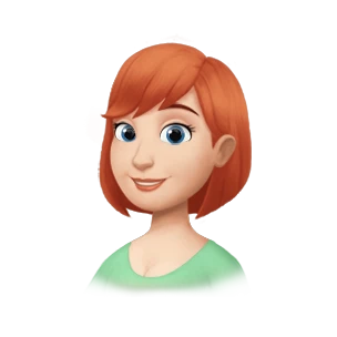The daughter's current avatar, from a wonderfully unique personalized book, the perfect Valentine's Day, birthdays, Christmas, or Mother's Day gift for mom and daughter. 