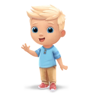 personalizable boy in a free personalized milestones coloring book