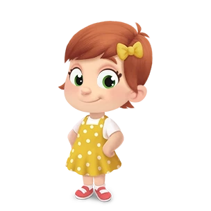 Mommy's little girl, the main character in this Baby’s First Christmas personalized book – the best Christmas baby keepsake.